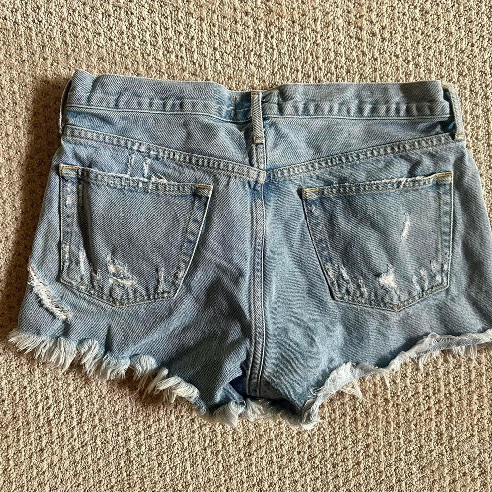 Agolde denim shorts